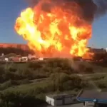 30 человек пострадали при пожаре и взрыве на газовой заправке в Новосибирске
