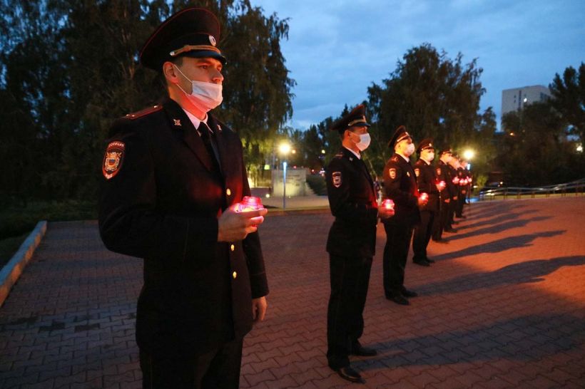 Акция Свеча памяти в Барнауле 21 июня 2021 года Фото:Олег Укладов