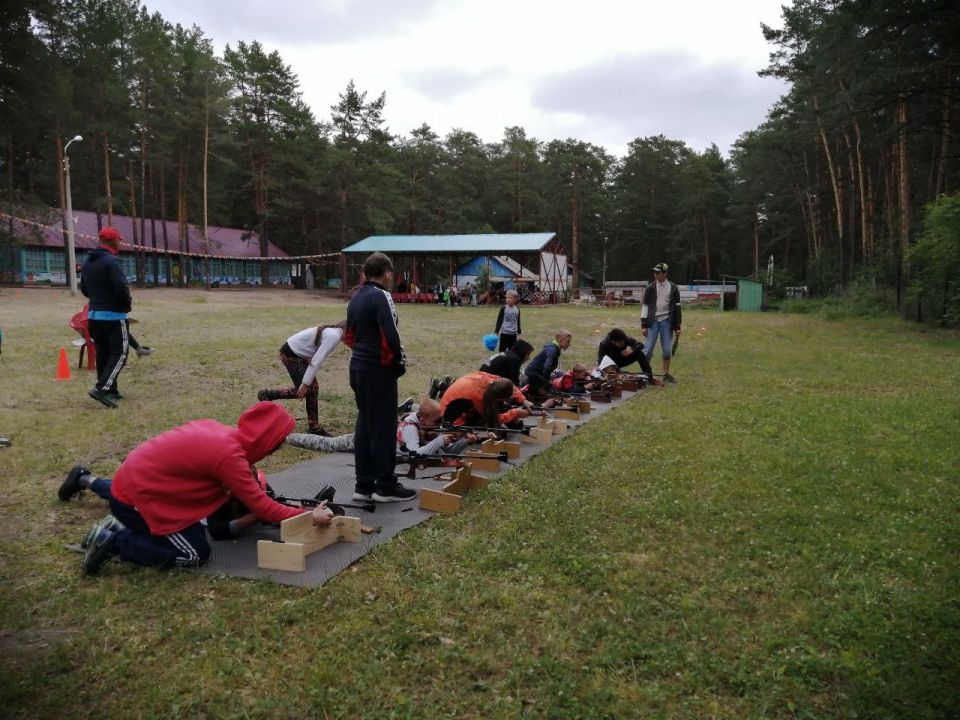 Соревнования в лагере «Соснячок»