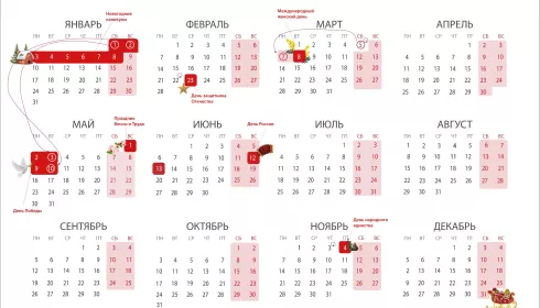 Как россияне будут работать и отдыхать в 2022 году?