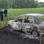 В Барнауле нашли труп пропавшего участкового и его сгоревшую машину