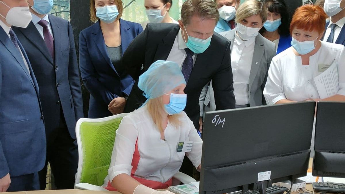 Михаил Мурашко в Барнауле 