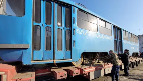 Специалисты оценили техническое состояние подаренных Барнаулу московских трамваев