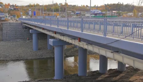 Реконструкция барнаульского моста по улице Челюскинцев закончится на этой неделе
