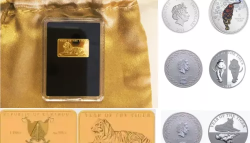 В Россельхозбанке на Алтае поселились металлические тигры