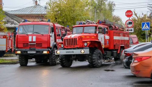 В Первомайском районе 15 человек вывели из горящей пятиэтажки