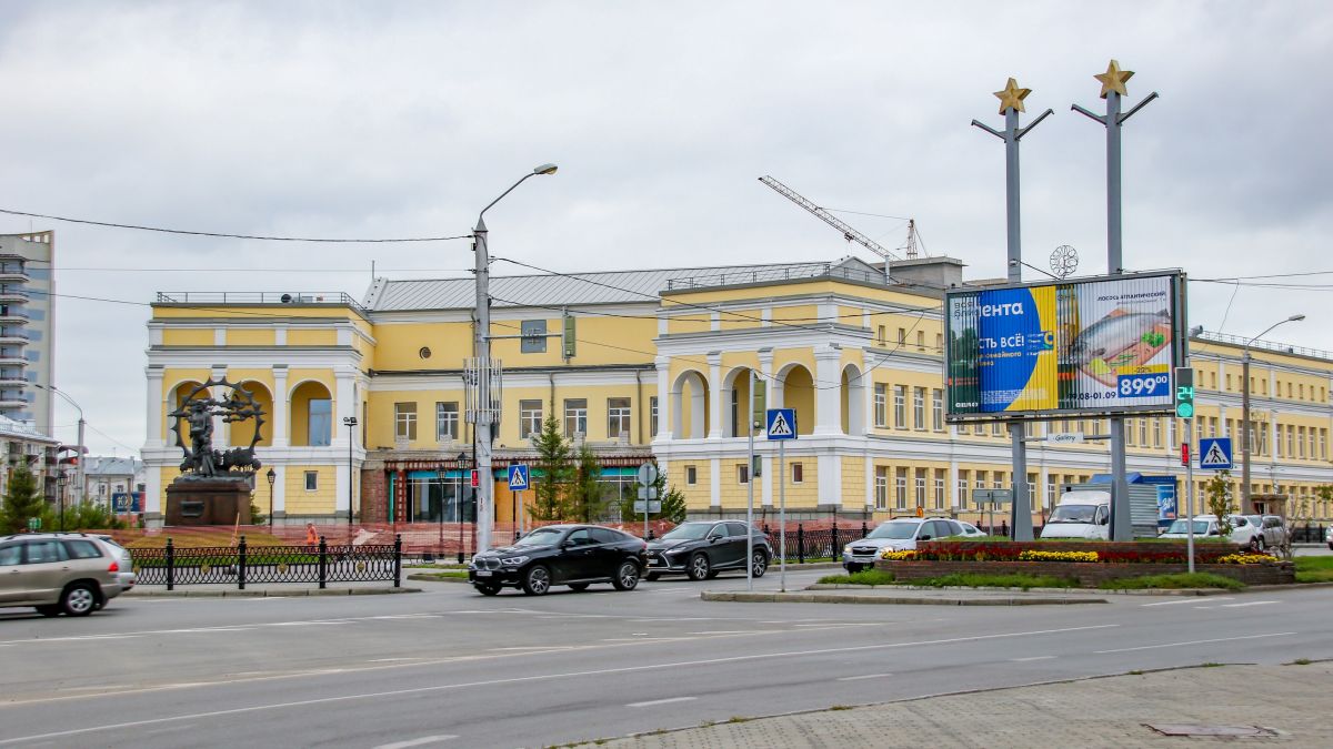 Барнаул. Площадь Октября