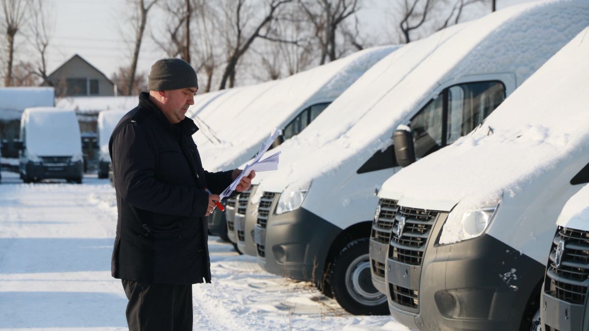 Новые автобусы для районов Алтайского края