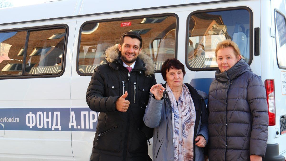 В Ельцовском районе появился новый микроавтобус