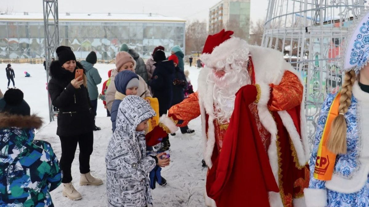 Новогодний праздник в парке «Арлекино» 