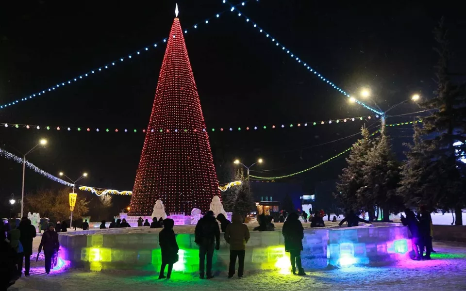 В Барнауле не будут перекрывать площадь Сахарова на новогодние праздники