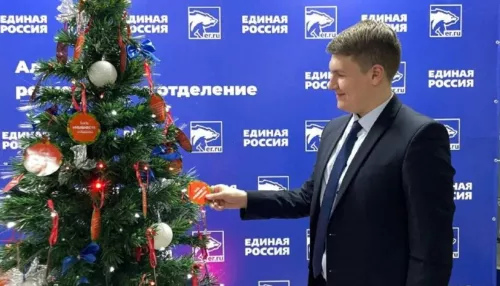 Алтайские единороссы исполнят новогодние желания волонтеров