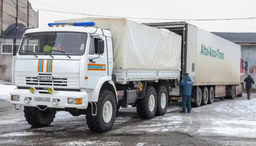 В Барнауле 13 тонн гуманитарного груза готовят для отправки в Донбасс