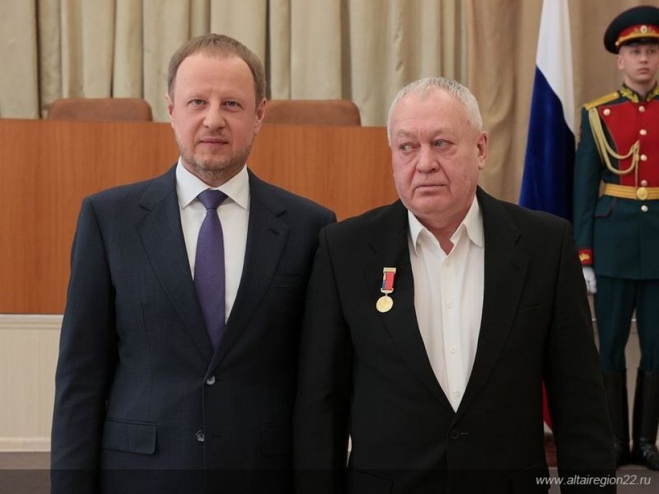Игорь Барышев и губернатор Виктор Томенко