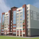 Жилую восьмиэтажку начнут строить на Потоке в Барнауле вместо здания ЖЭУ
