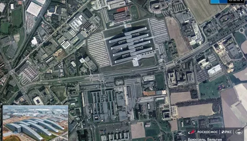 Глава Роскосмоса опубликовал снятый спутником снимок штаб-квартиры НАТО