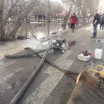 В Барнауле талые воды подтопили благоустроенную Мизюлинскую рощу
