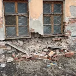 В Рубцовске произошло частичное обрушение стены жилой двухэтажки