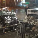 В Барнауле произошла массовая авария на перекрестке Попова – Балтийская