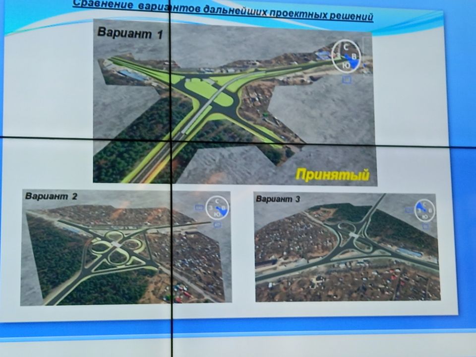 Проект новой транспортной развязки в Барнауле