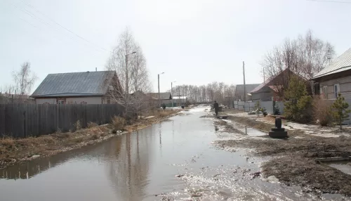 В Алтайском крае продолжается подъем уровня воды в реках
