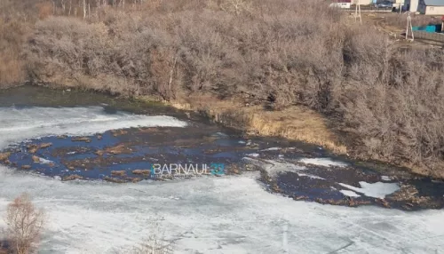 Барнаульцев продолжает беспокоить озеро с нечистотами на улице Малахова