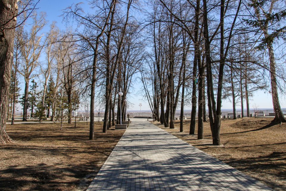 Нагорный парк, весна