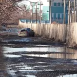 Жители новоалтайского района Велижановка жалуются на убитую дорогу