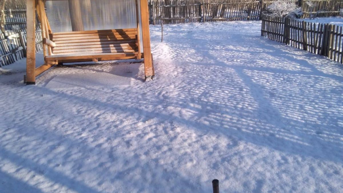Снег в Алтайском крае