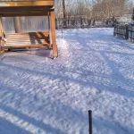 Районы Алтайского края завалило снегом в пасхальный день