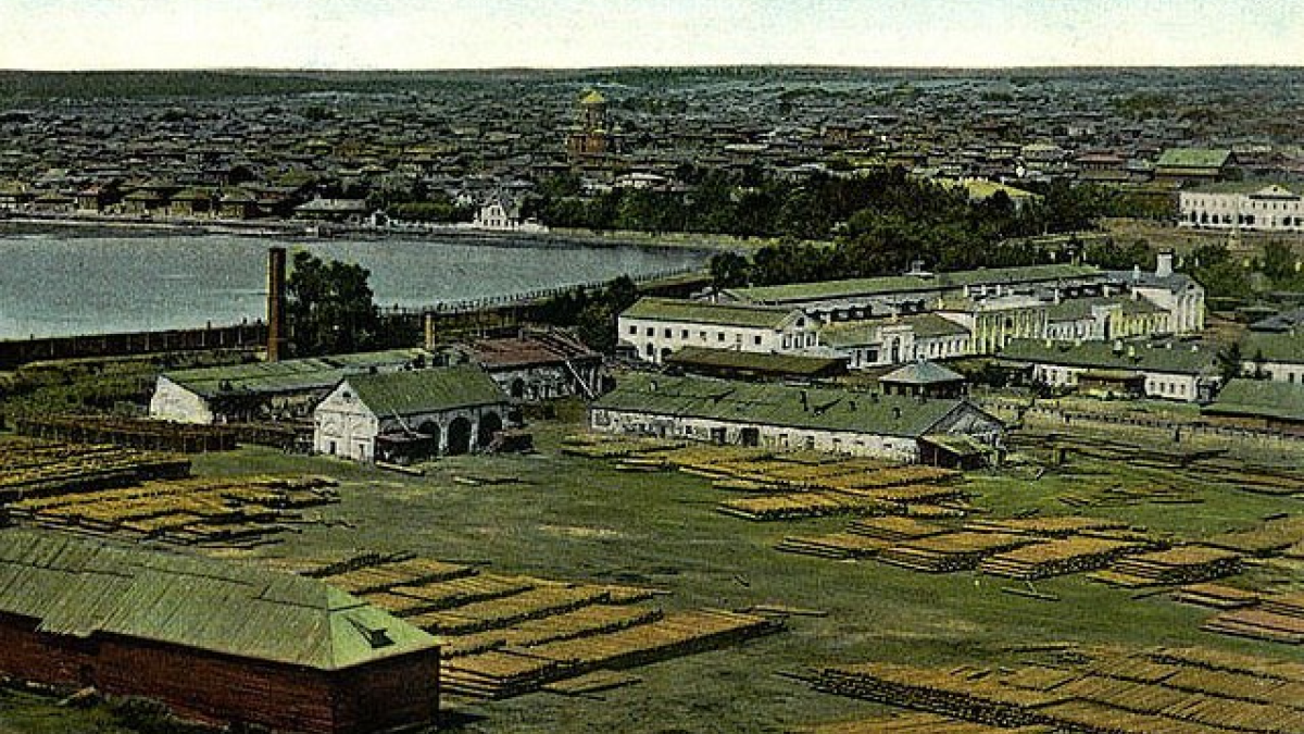 Сереброплавильный завод в Барнауле