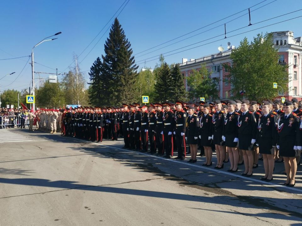 День Победы в Барнауле 