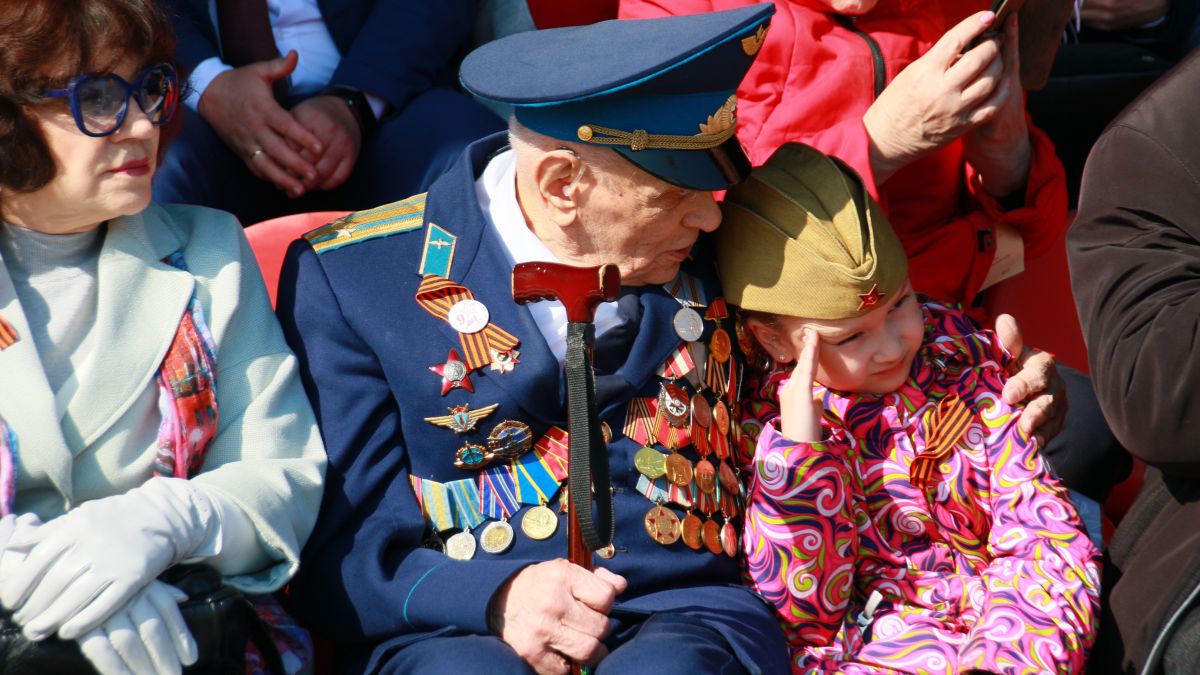 День Победы в Барнауле