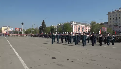 9 мая в Барнауле отметили 77-ю годовщину Победы в Великой Отечественной войне