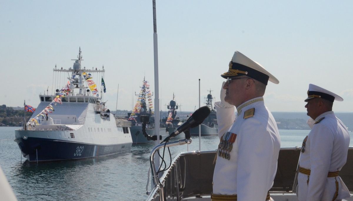 Парад ВМФ В Севастополе 2021
