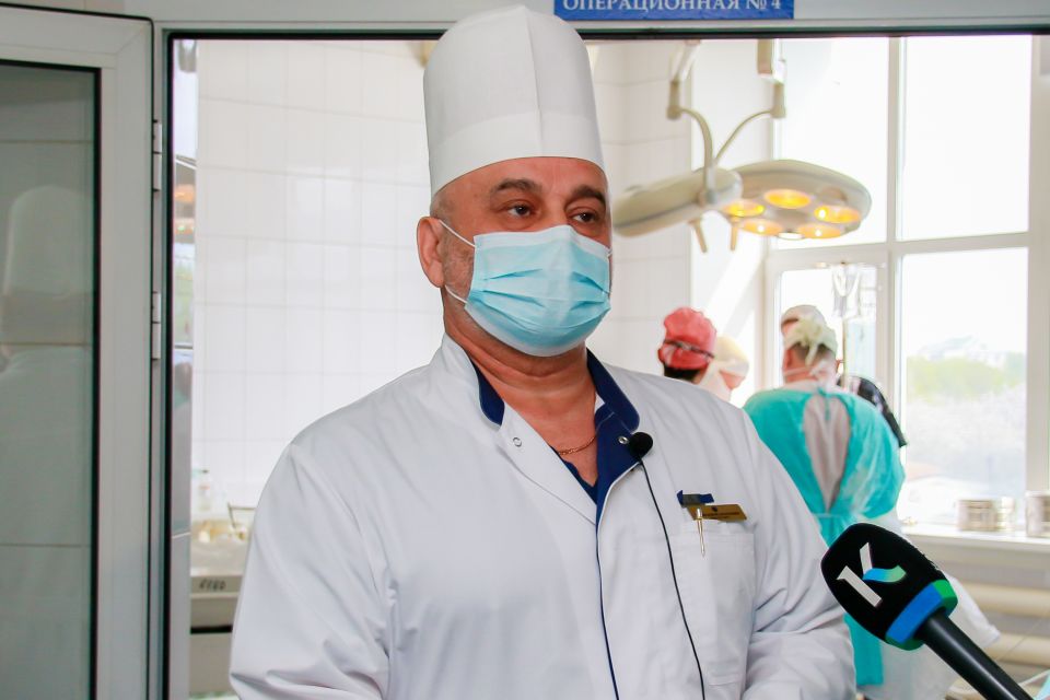 Андрей Макин, главный врач Краевой клинической больницы скорой медицинской помощи