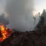 Фаер-шоу в поле: стали известны подробности пожара на свалке рядом с ТРЦ Арена