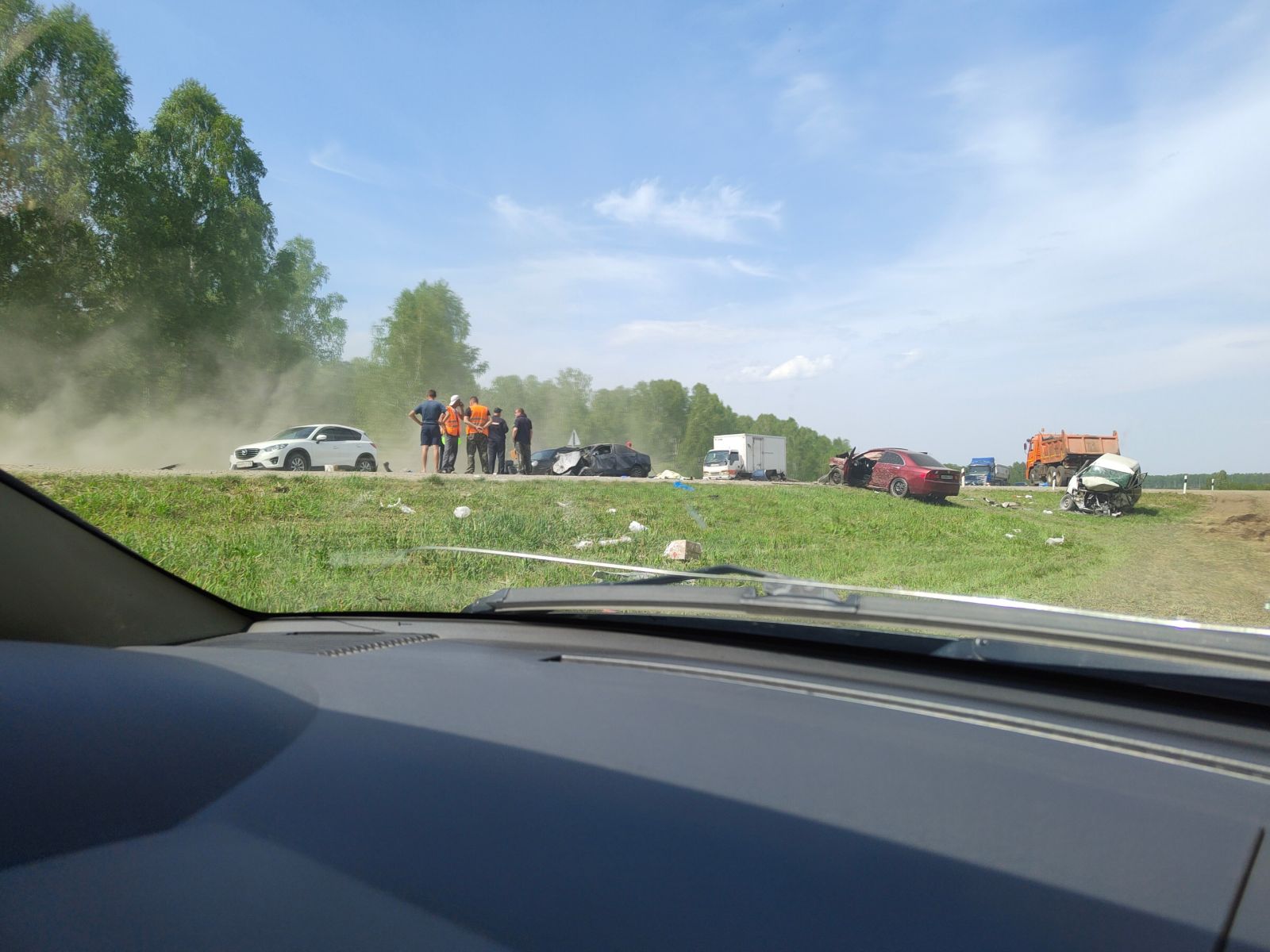 В Троицком районе произошло жесткое ДТП с погибшим и пострадавшими - Толк  18.05.2022