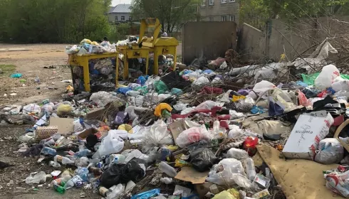 Жители Рубцовска утопают в мусоре и просят сменить регоператора