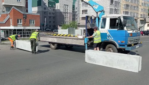 В Барнауле на полтора года закрыли мост на Новом рынке