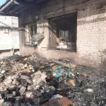 В Барнауле загорелся двухэтажный склад на улице Силикатной