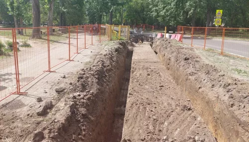 Траншеи вдоль дорог: зачем раскопали улицы Исакова и Юрина в Барнауле
