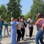 Студенты Алтайского политеха устроили танцевальный флешмоб