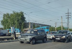 Доставка "московских" трамваев в Бийск