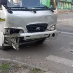 В Новоалтайске при столкновении иномарки и маршрутки пострадал ребенок