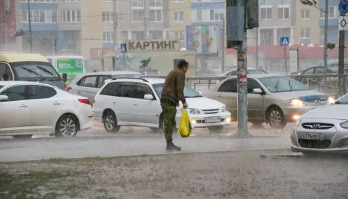 В Барнауле 6 июля выпала треть месячной нормы осадков