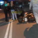 Мотоциклист пострадал в ДТП с крузакомна улице Молодежной в Барнауле