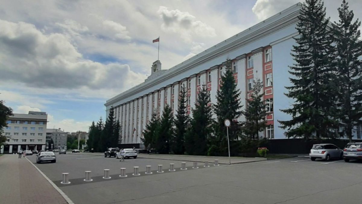 Проект по благоустройству прилегающей территории здания правительства Алтайского края