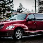 В Барнауле красный Chrysler версии лимузин продают за 800 тысяч рублей