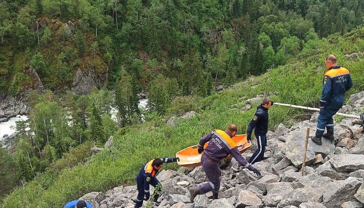 Горно-Алтайск водопад Учар Горно